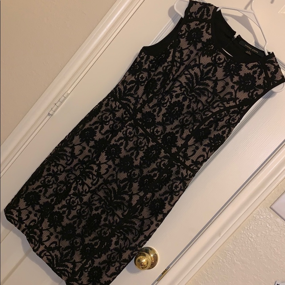 Black Lace Sleeveless Dress *Never Worn*